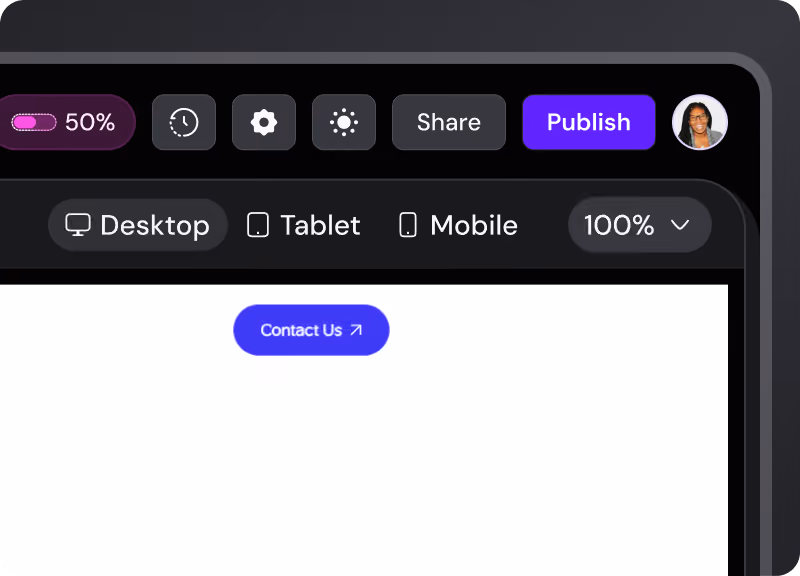 Publishing and sharing a finished website